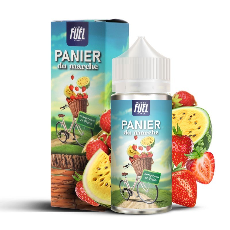 Fraise et Pastèque jaune 100ml