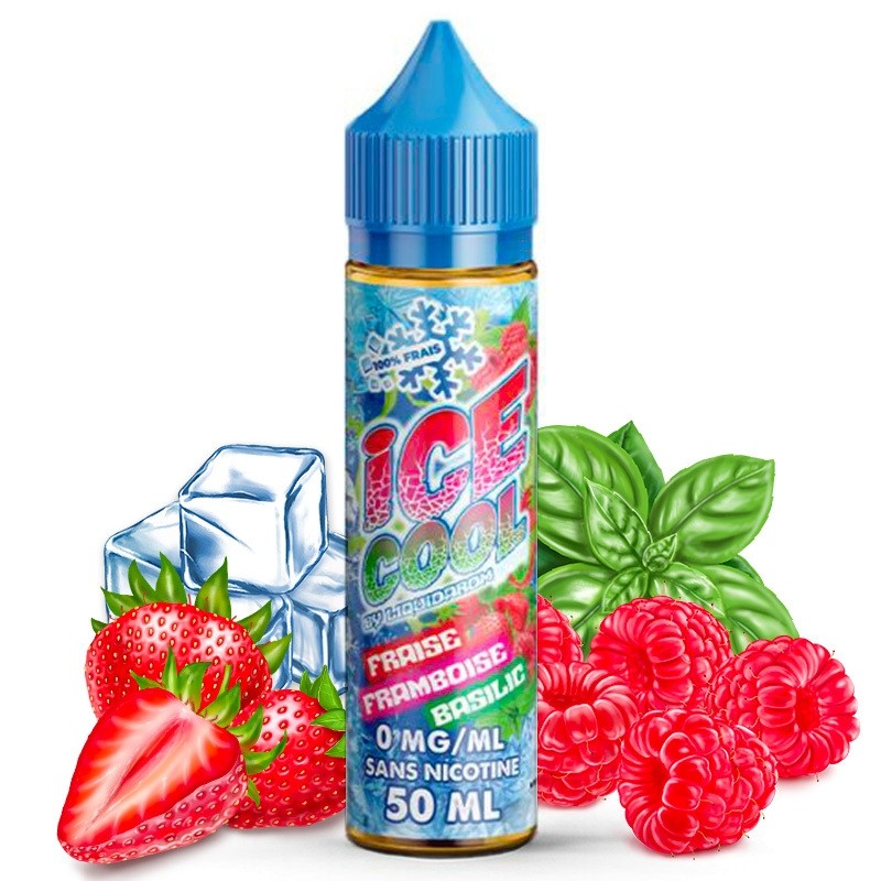 Fraise Framboise Basilic 50ml